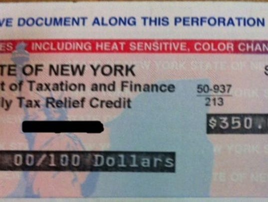 Ny Tax Rebate Checks In The Mail