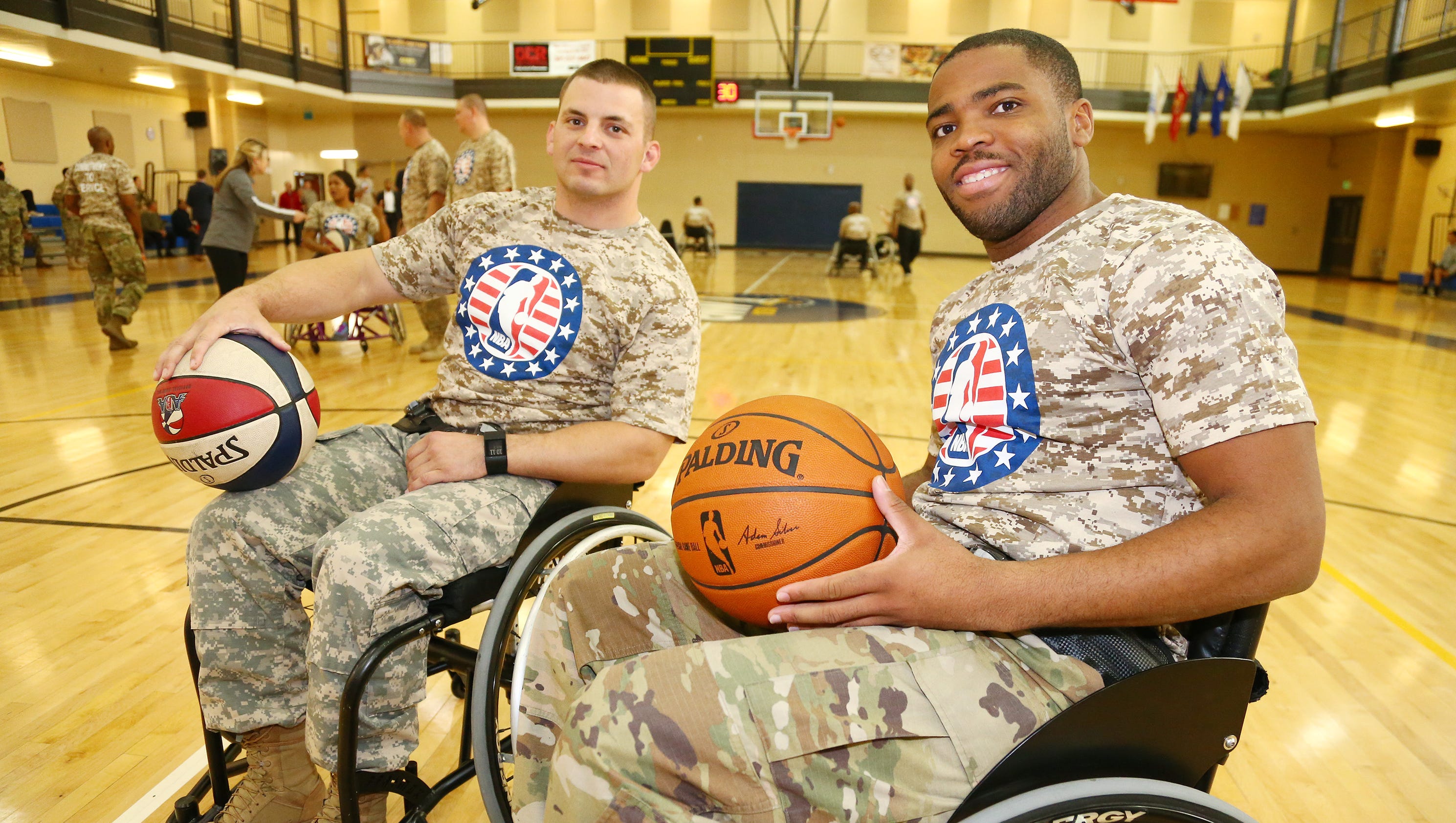 NBA sponsors Veterans Day wheelchair basketball game