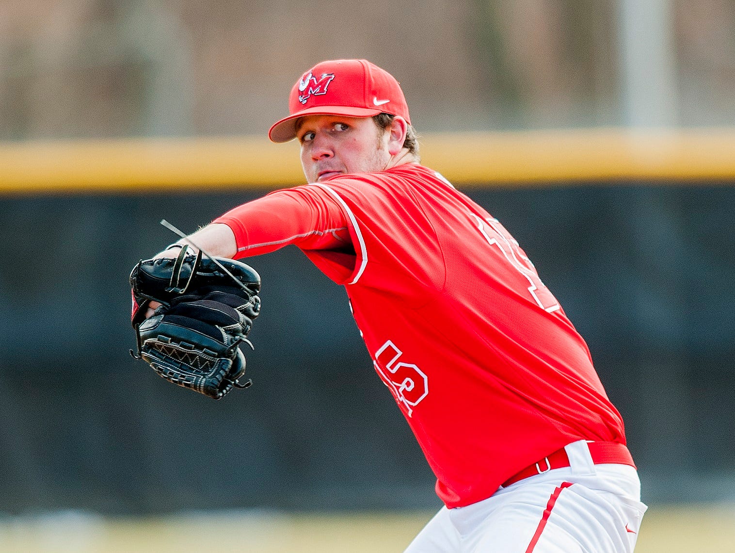 Former Marist College pitcher Kevin McCarthy, seen here in a 2013 Marist photo, made his major league debut on Friday night.