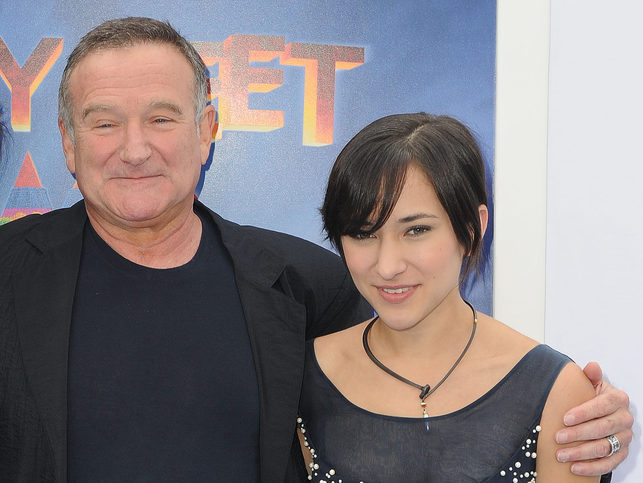 Robin and daughter Zelda Williams in 2011
