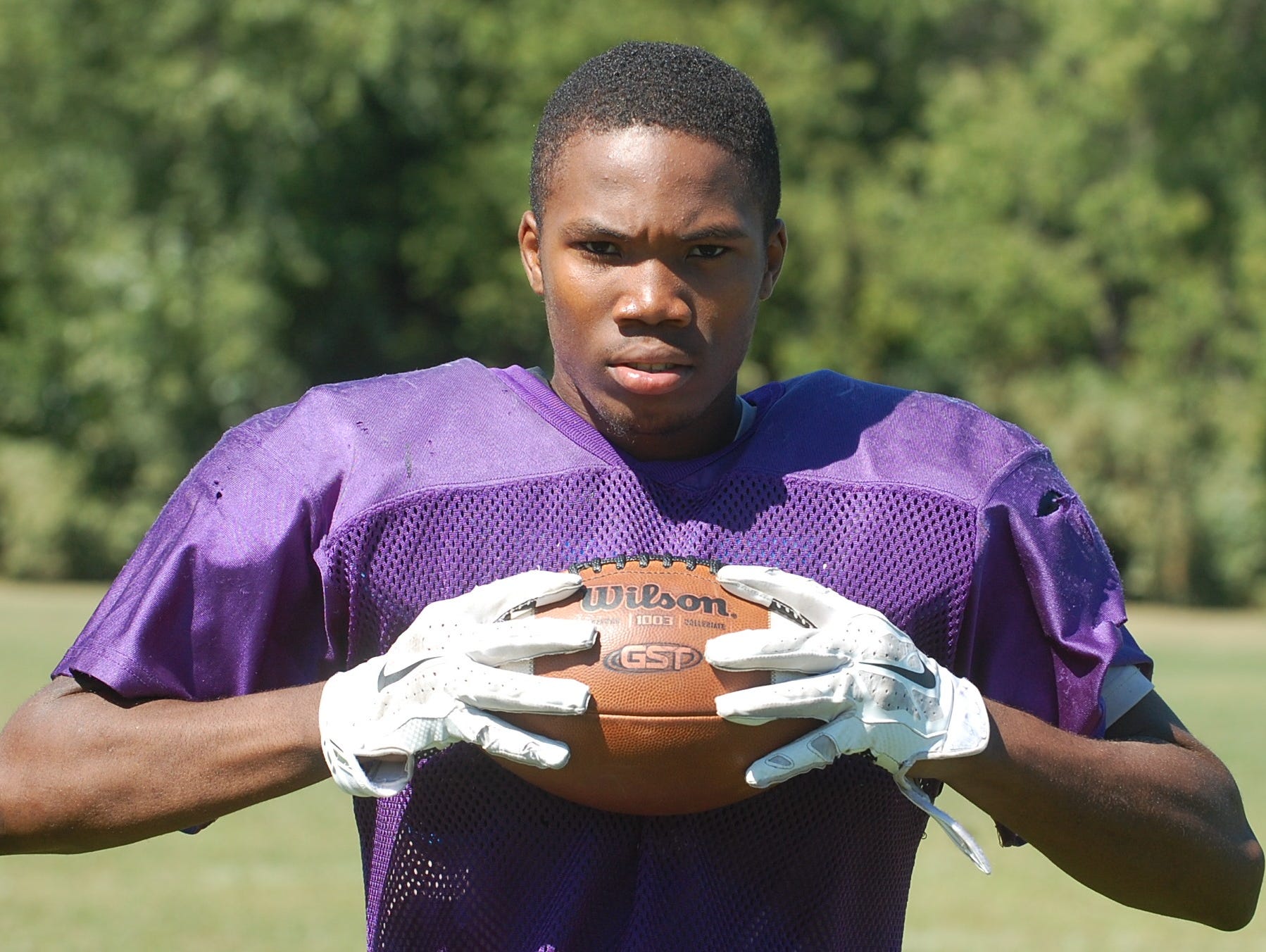 Cherry Hill West's Shameer Parks has developed into a good football person and a better person according to his coach.