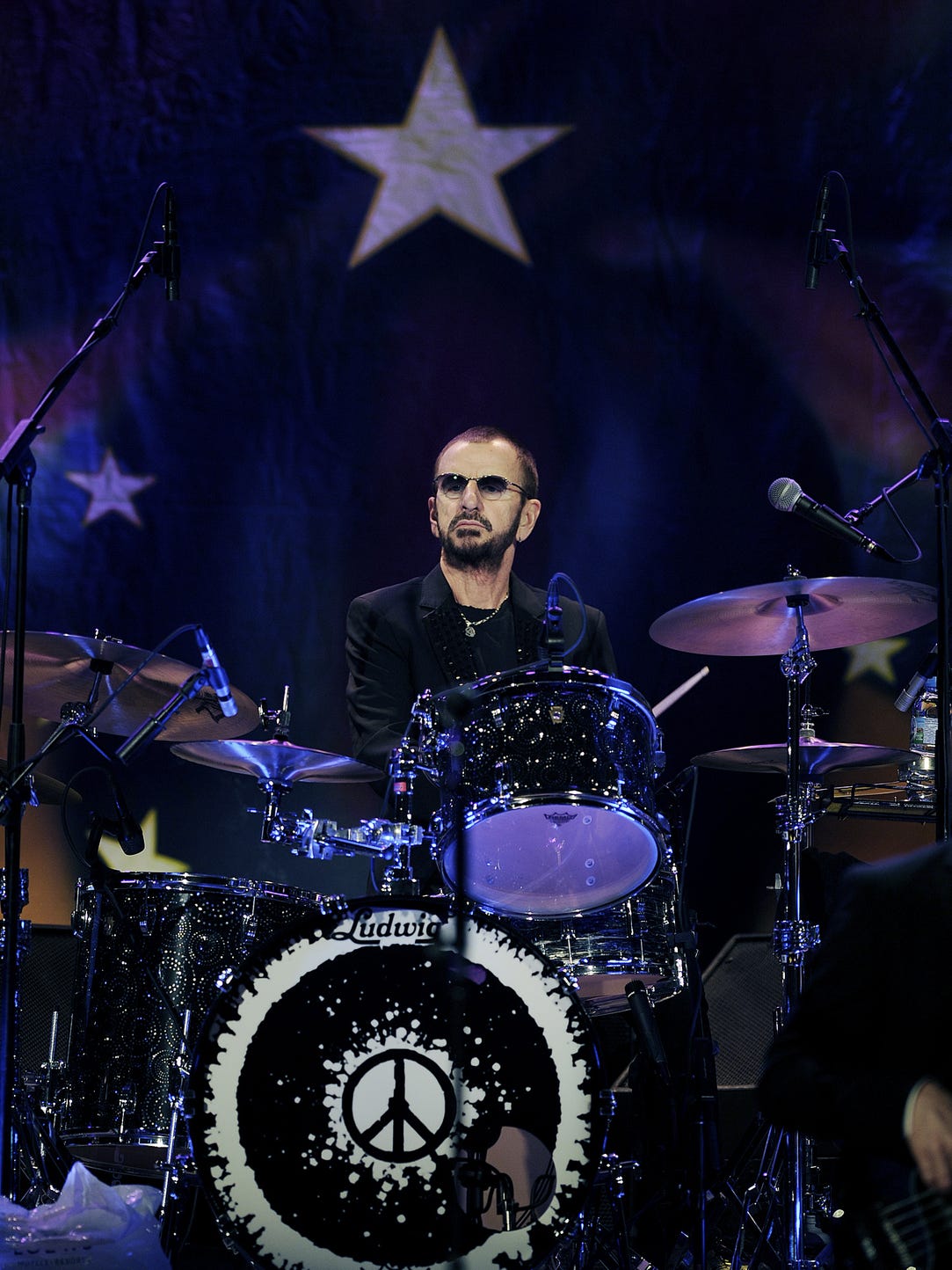 Ringo Starr, with his All Star Band, is rocking for