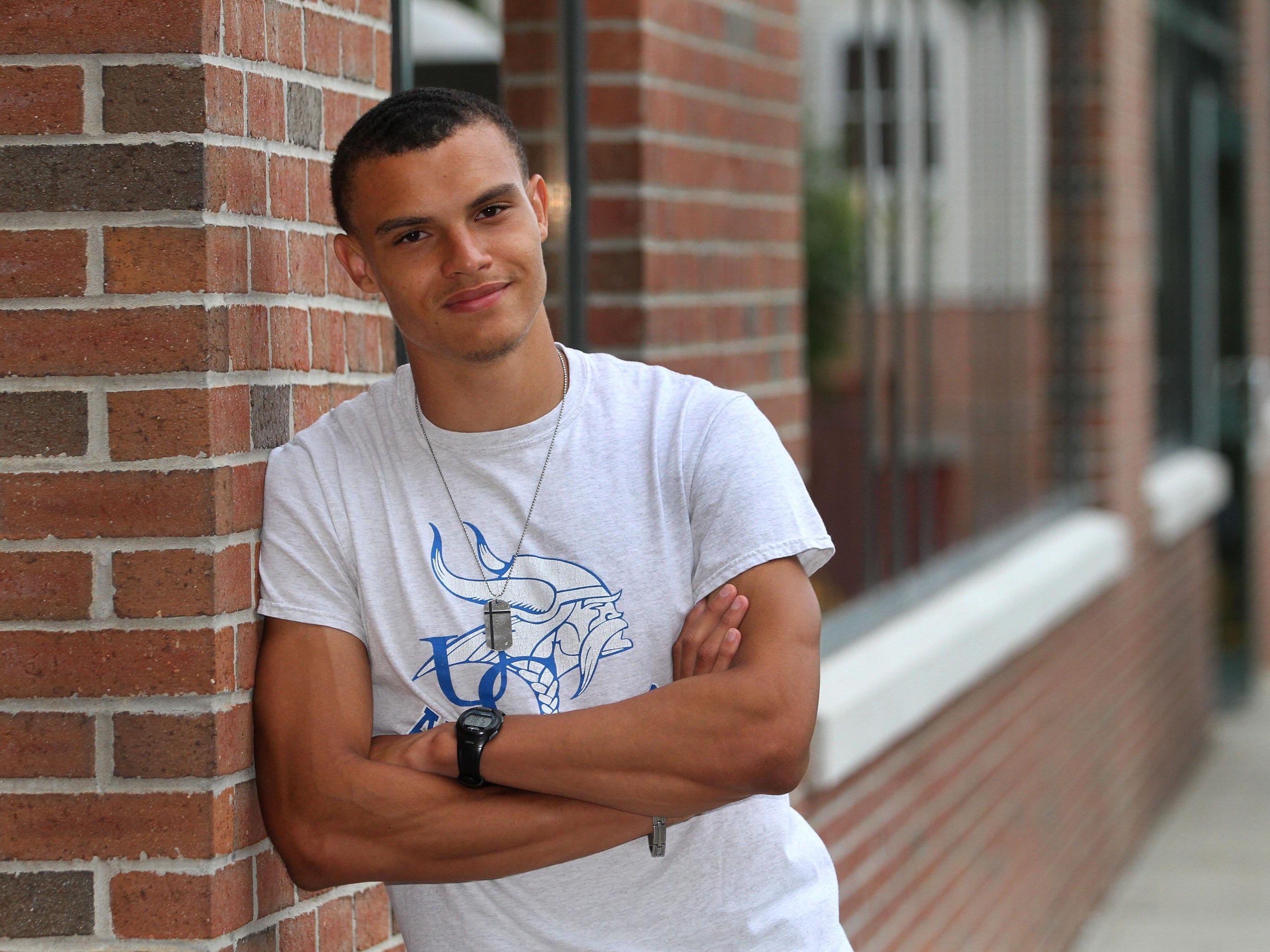 Courier News All Area boys track - Player of the Year is Union Catholic's Taylor McLaughlin.