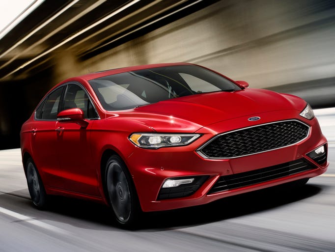 Ford has updated its Fusion sedan, including adding