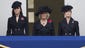The royal spouses usually watch the Remembrance Day