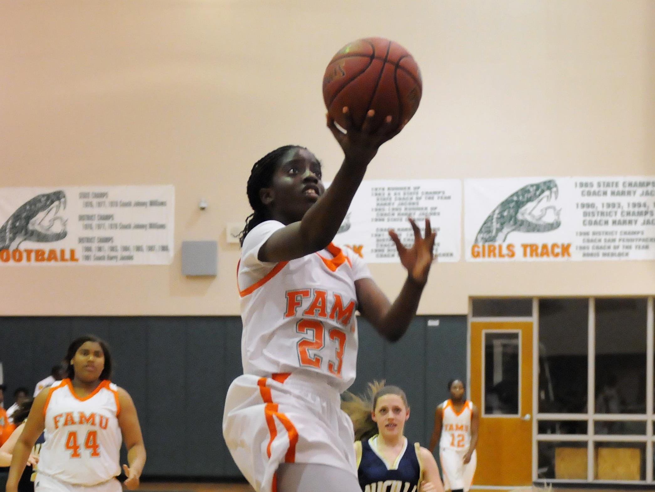 FAMU DRS senior Jazmine Jones has been starting for some time at the school, dating back to even playing her first varsity game for the Rattlers in sixth grade. Jones and the Rattlers will be out for yet another state title this season.