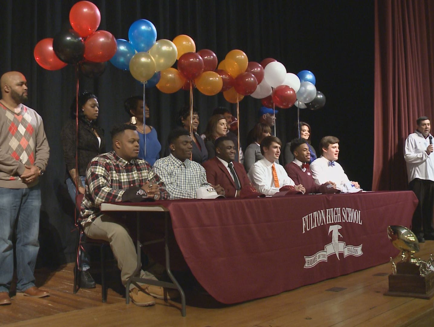 National Signing Day Celebration at Fulton High School