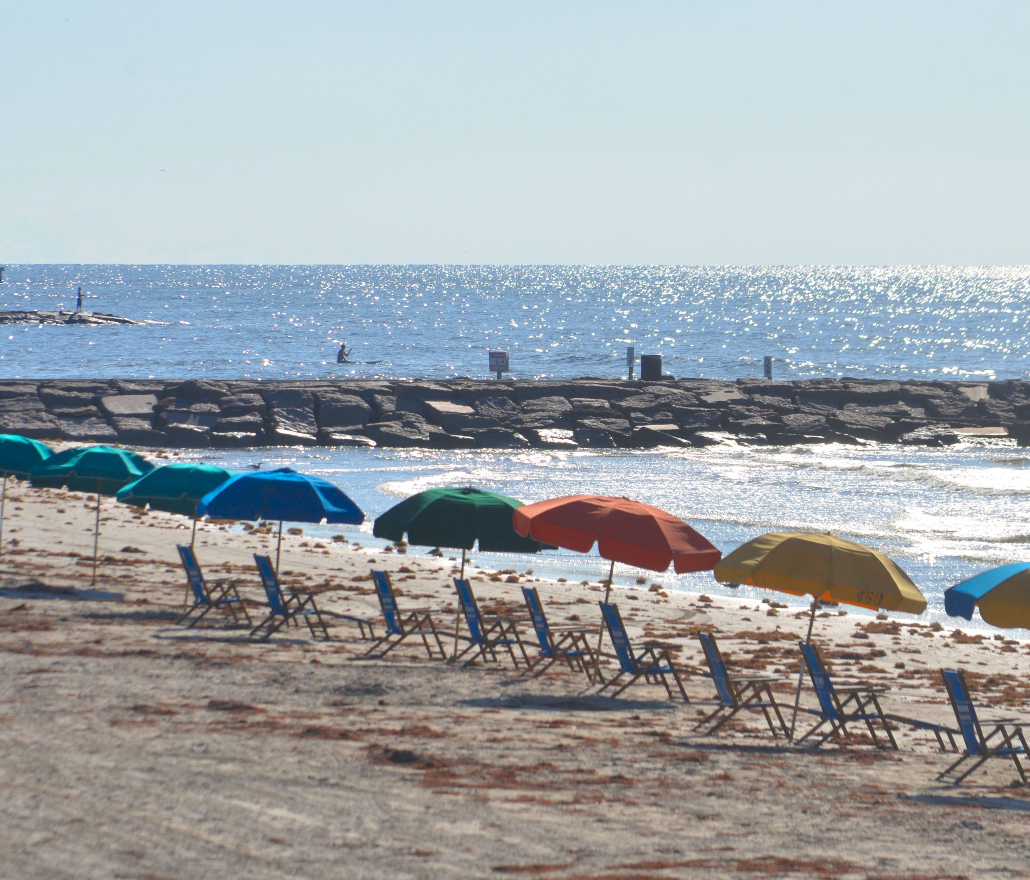 The 10.4-mile Seawall claims to be the world's longest continuous sidewalk and is often packed with joggers, bicyclists, skaters and those who love to walk along the shoreline without sand crunching between their toes.