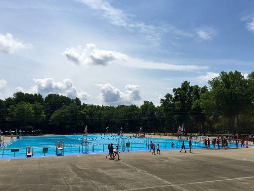 franklin parks and rec pool