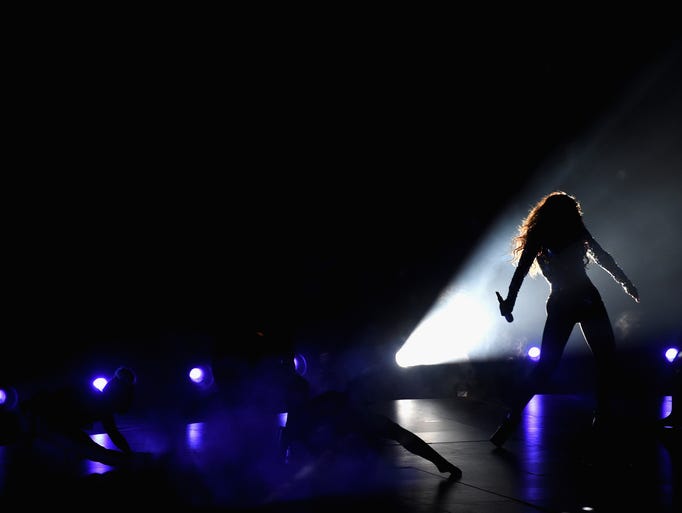 Honoree Beyonce performs onstage during the 2014 MTV Video Music Awards at The Forum on August 24, 2014 in Inglewood, California.