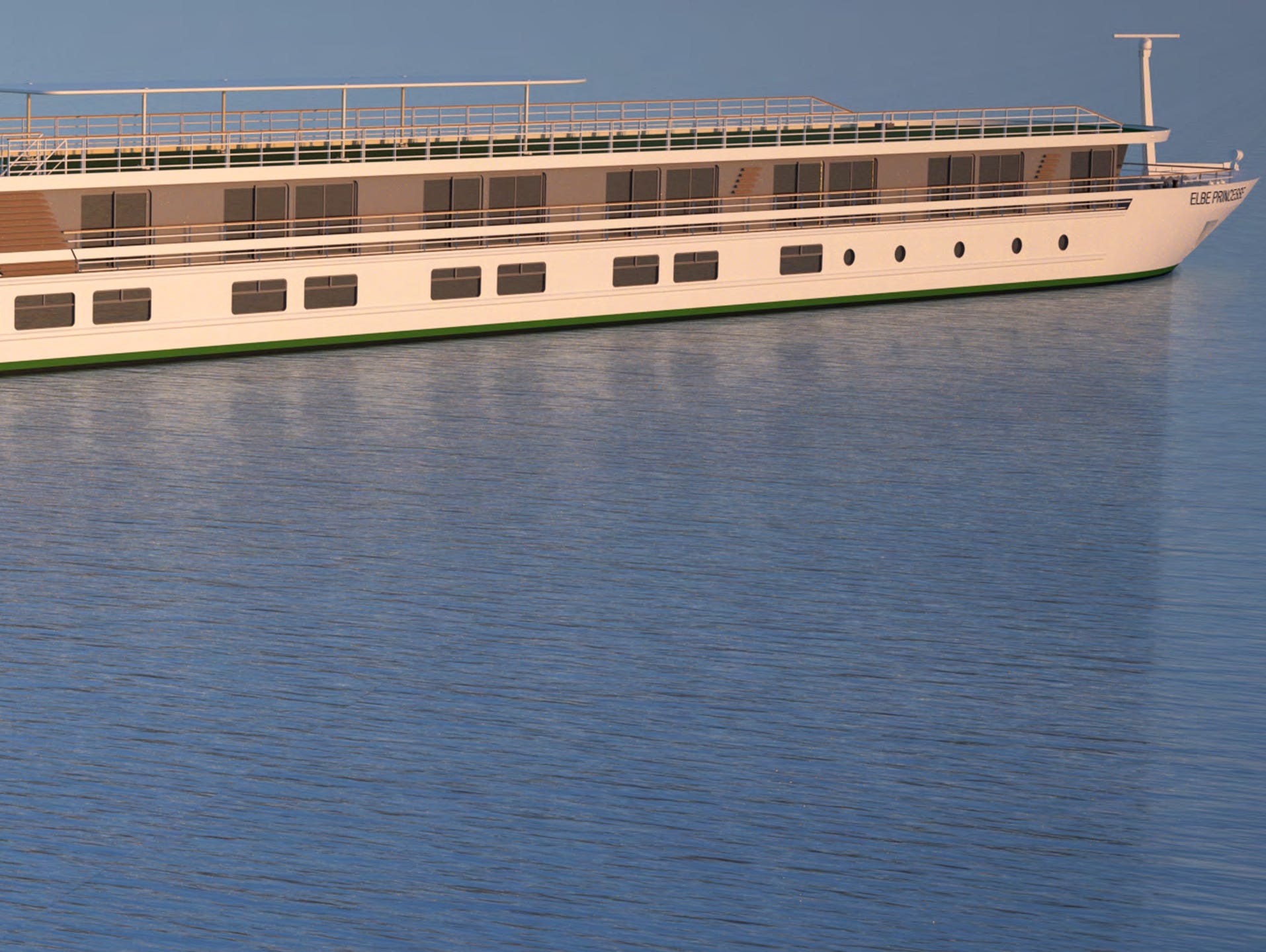 CroisiEurope's Elbe Princesse will have an unusually shallow draft that will allow it to operate year-round on Europe's Elbe River.