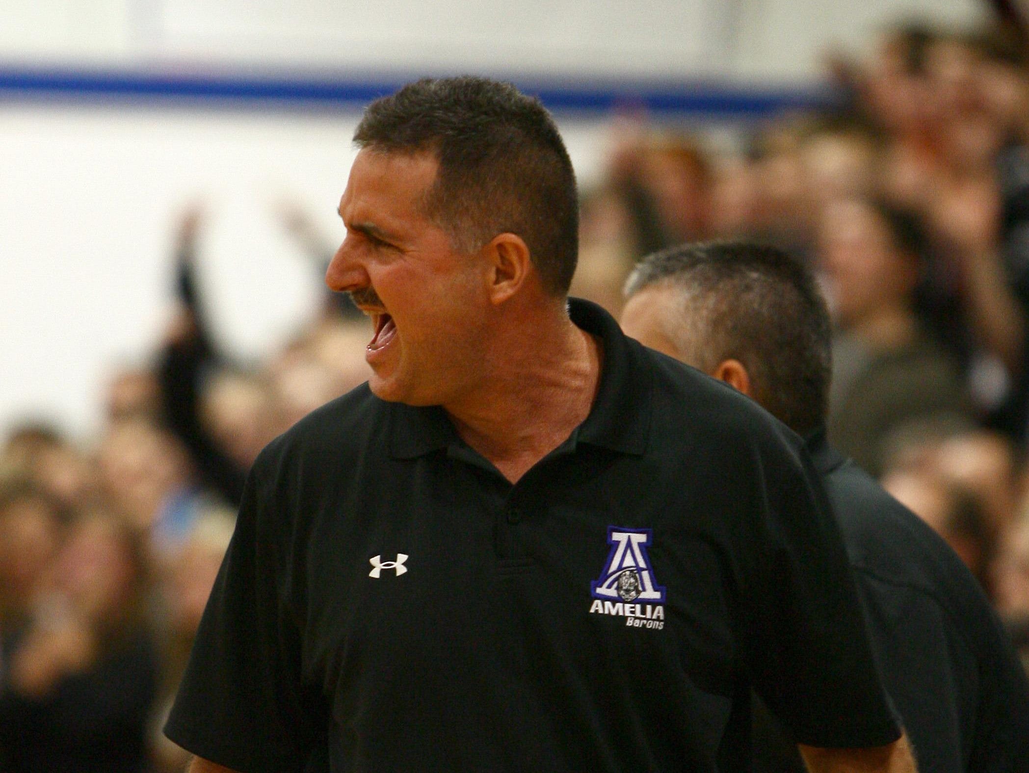 Craig Mazzaro played for the Amelia Barons and has coached the boys team in recent years.