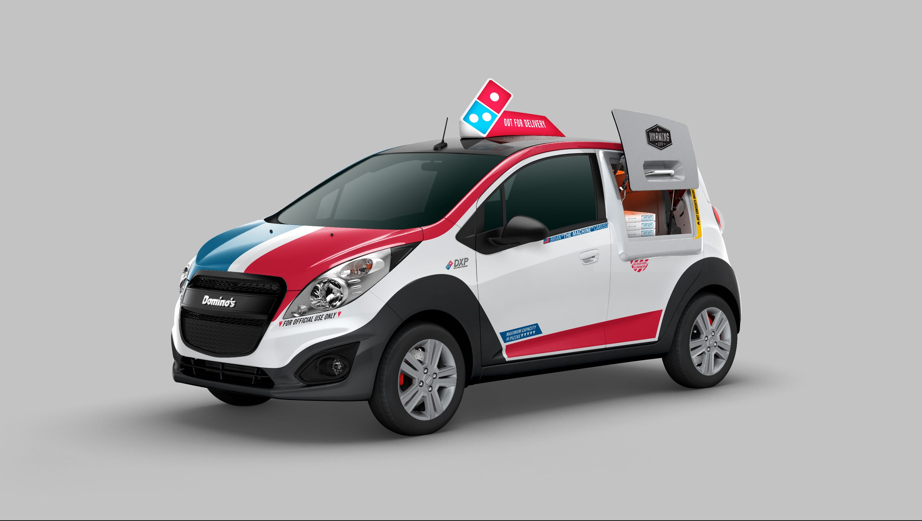 Domino's rolls out new pizza delivery car