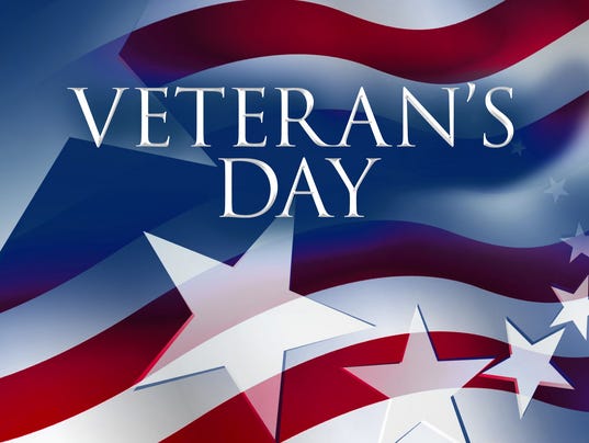 Veterans Day freebies for vets, a.m. to p.m.