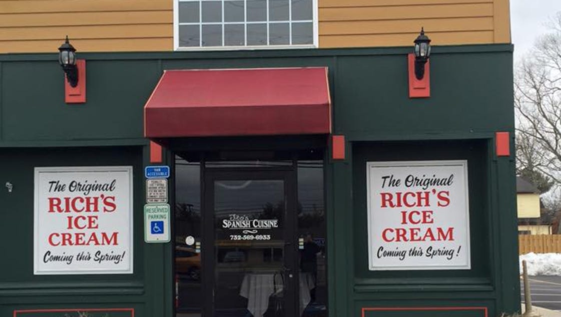 Original Rich's Ice Cream now open in Toms River