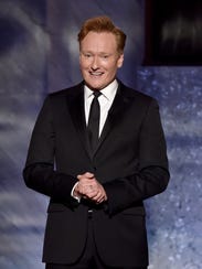 Late-night host Conan O'Brien, seen here in 2015, tried