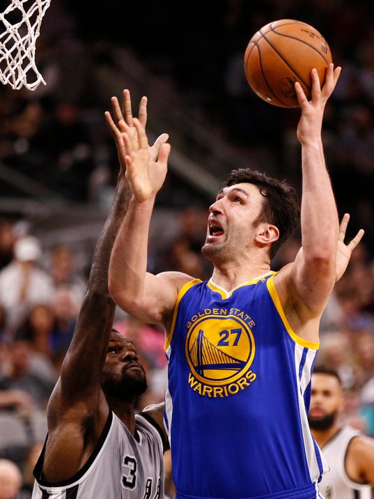 NBA: Golden State Warriors at San Antonio Spurs