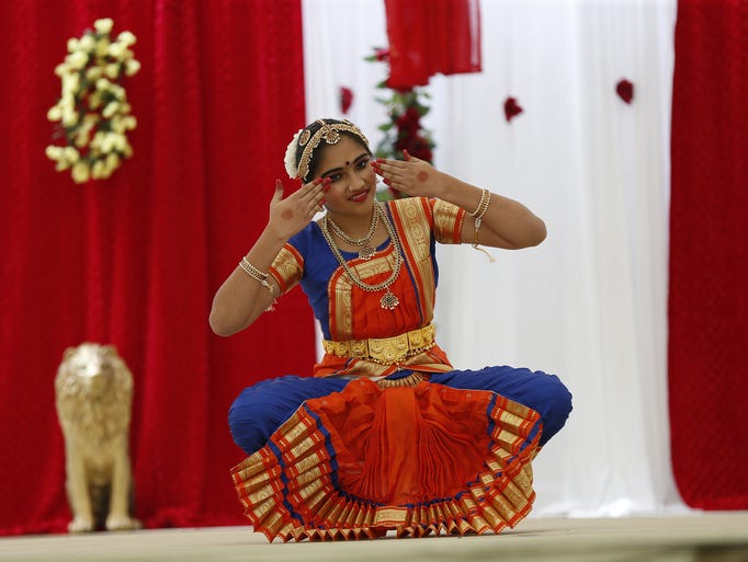 The traditional and non traditional dance competition was a popular venue during the Taste of India at the Hindu Temple of Greater Cincinnati.
