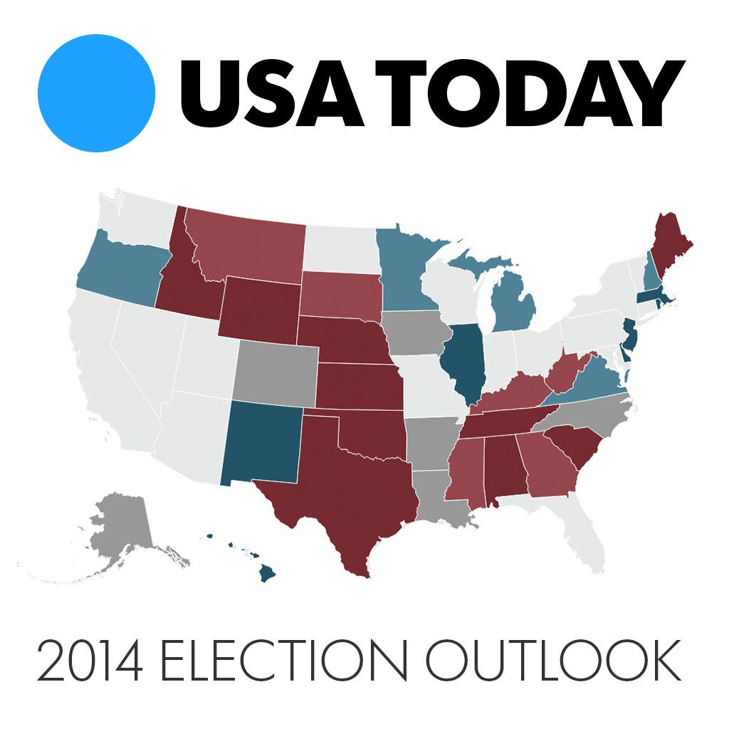 2014 Election Forecast & Predictions USA TODAY