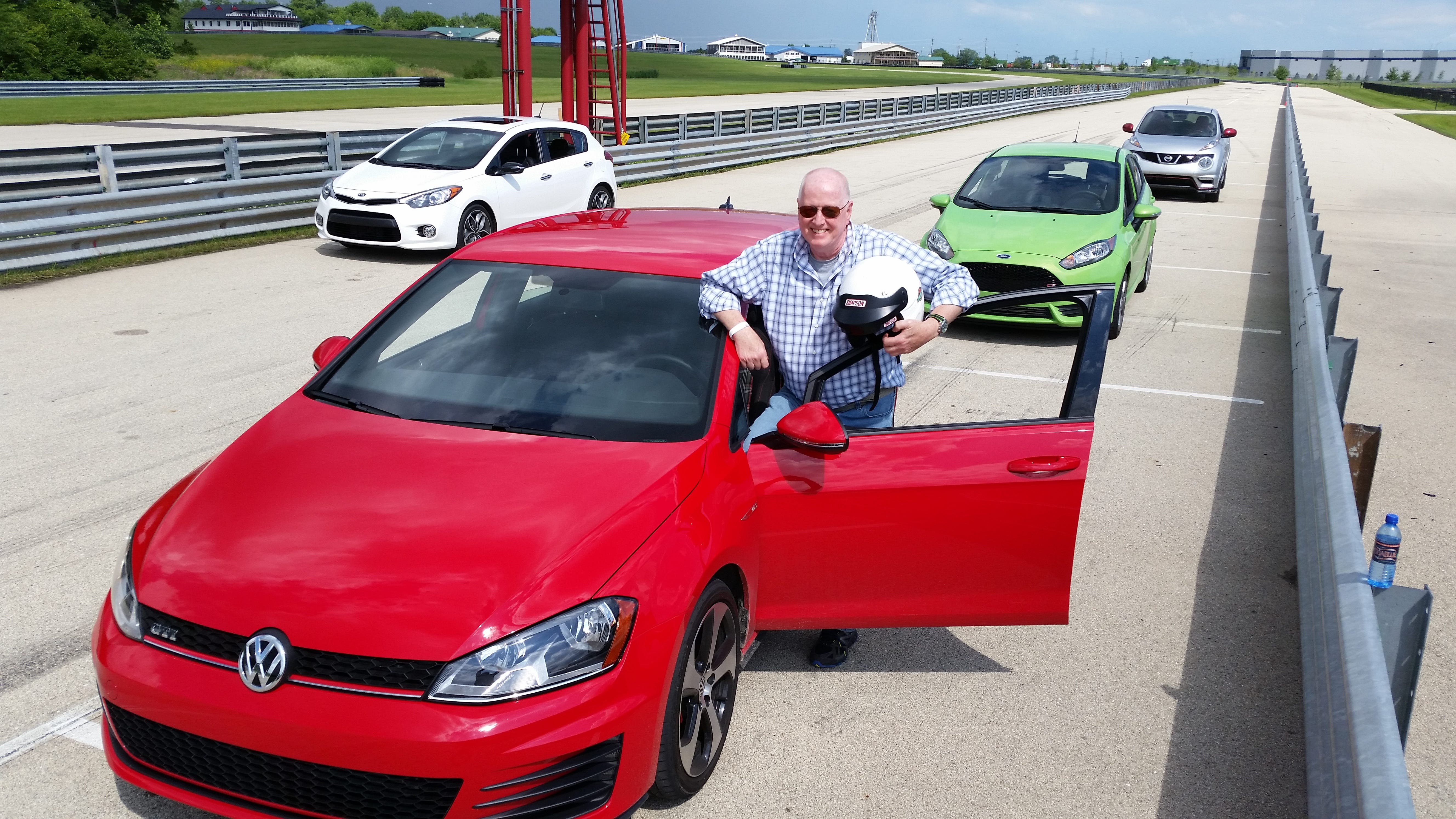 VW Golf GTI high-performance sedan with USA TODAY's