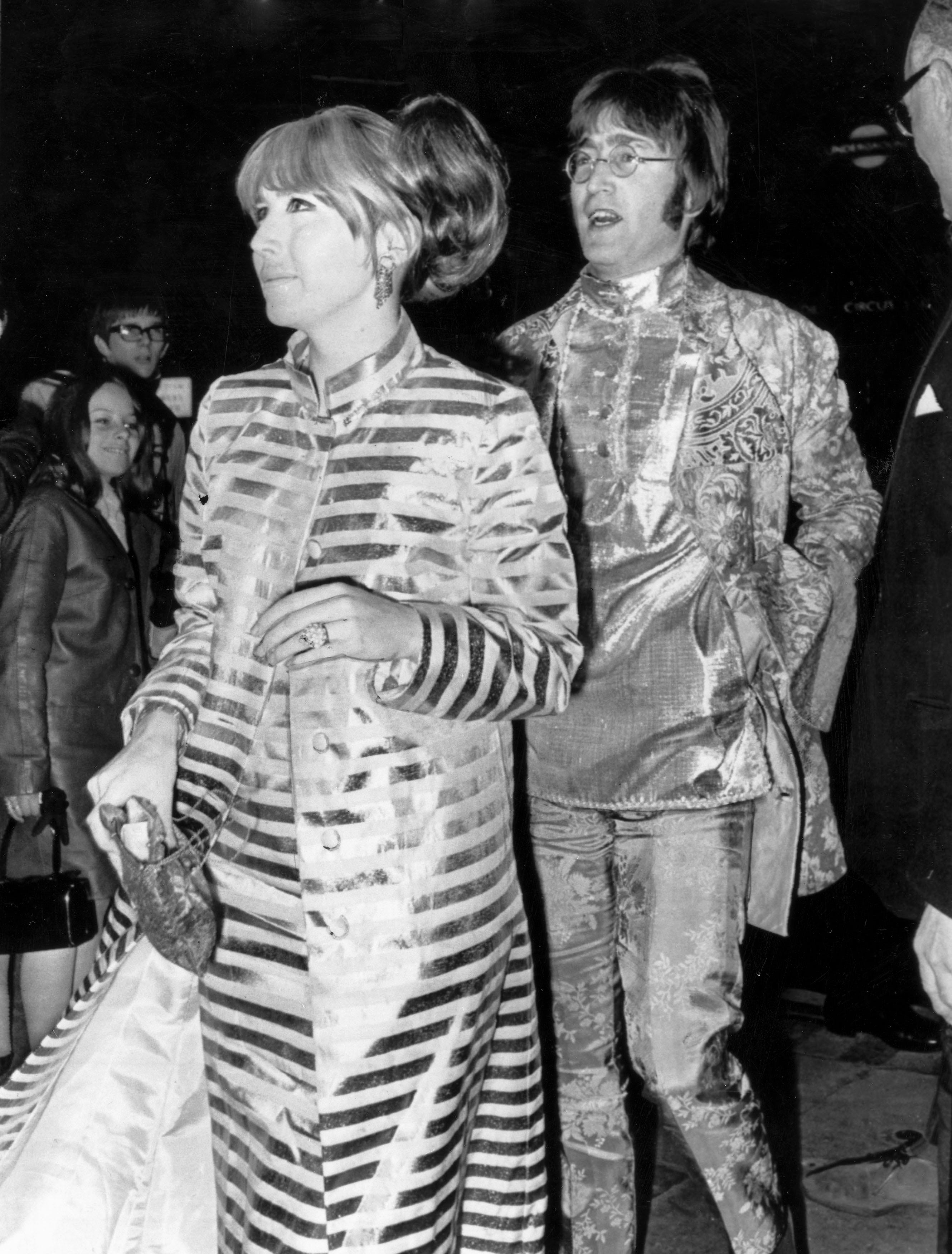 Cynthia Lennon and John Lennon