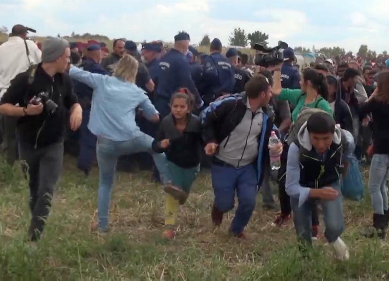 AP HUNGARY MIGRANTS REPORTER I HUN