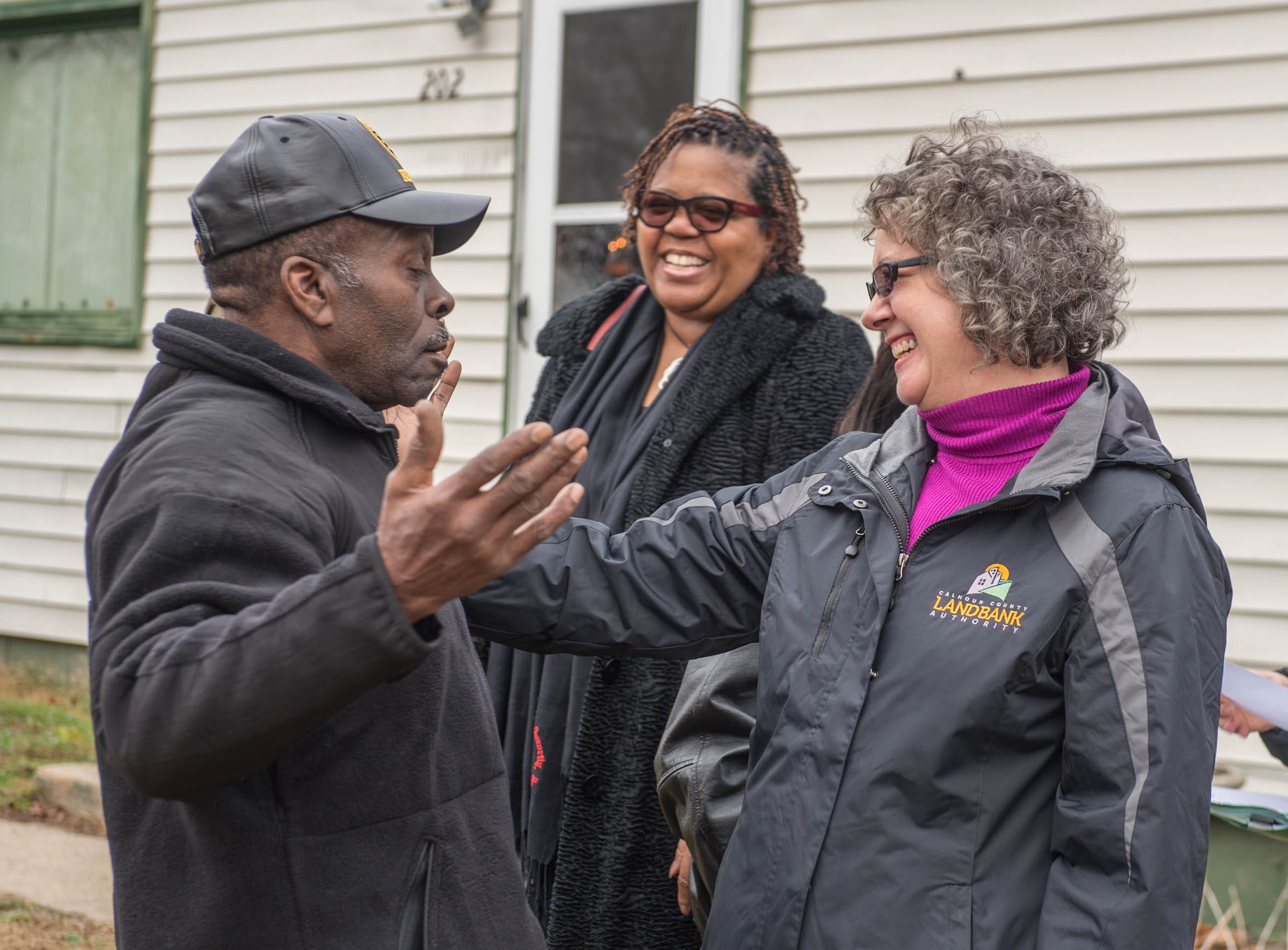 Land Bank Authority gives home to veteran Calhoun County Land Bank