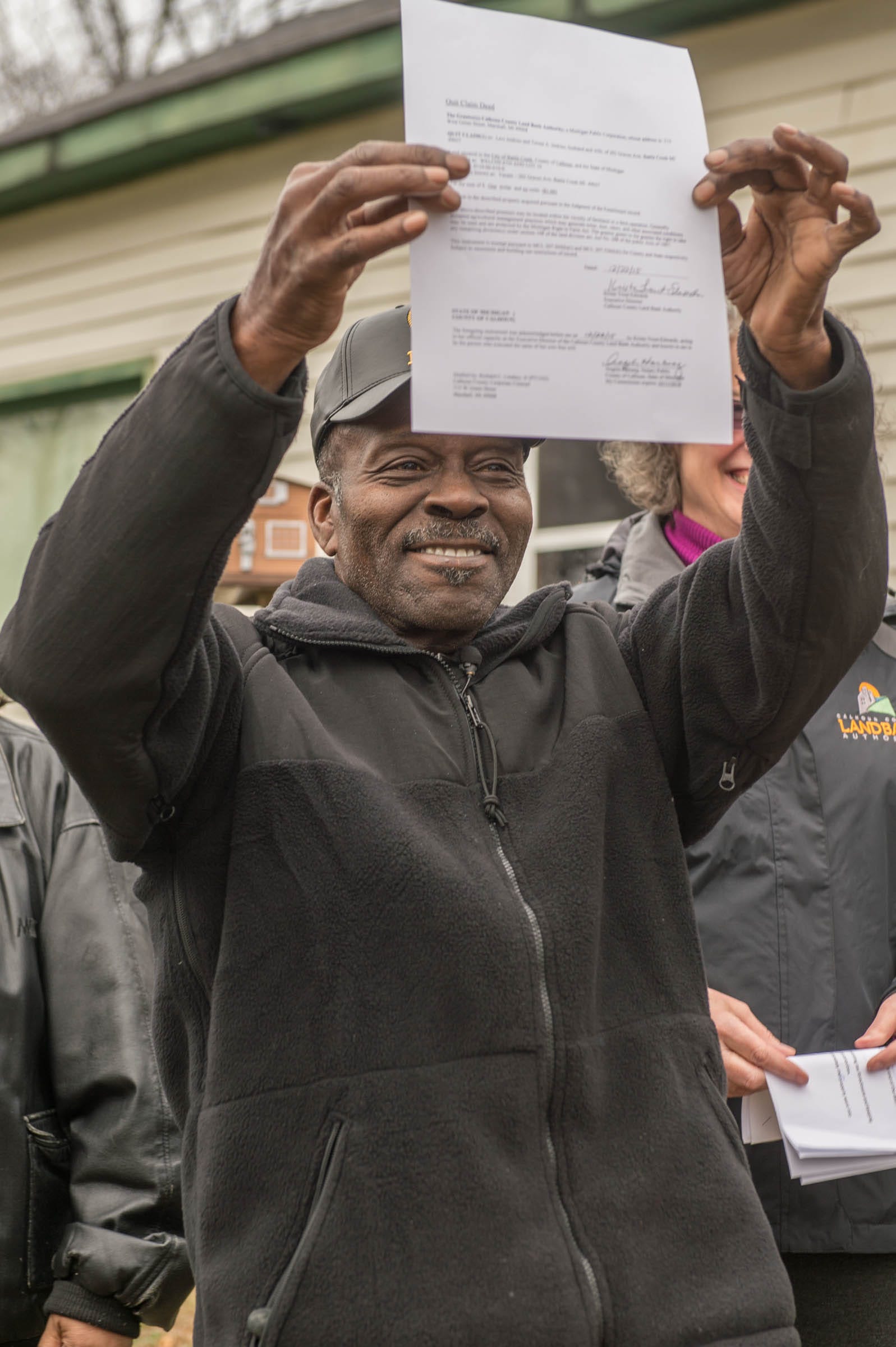 Land Bank Authority gives home to veteran Calhoun County Land Bank
