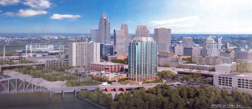 SkyHouse tower will add 352 apartments on Cincinnati riverfront