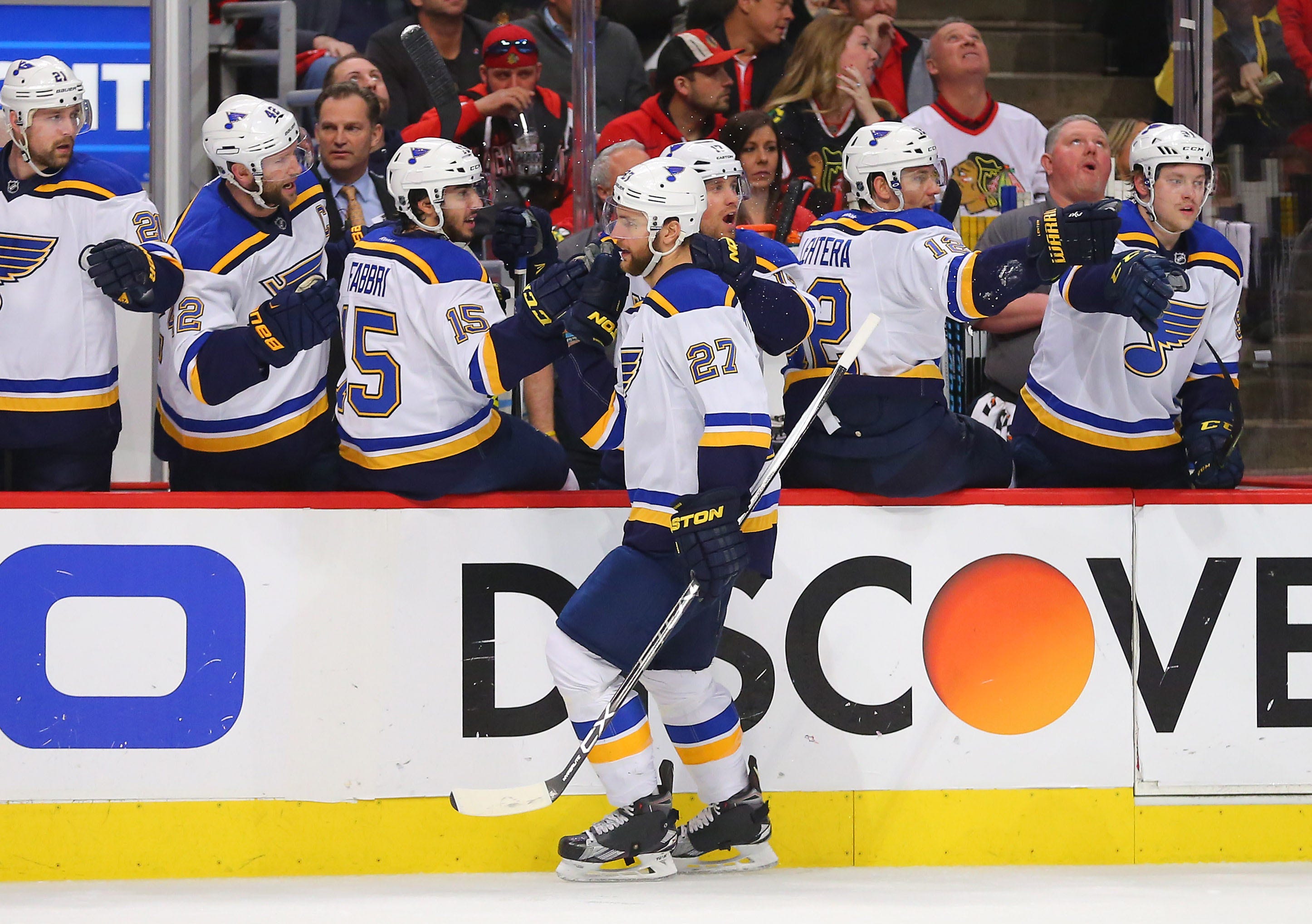 The Blues spent some quality time with the Stanley Cup this summer