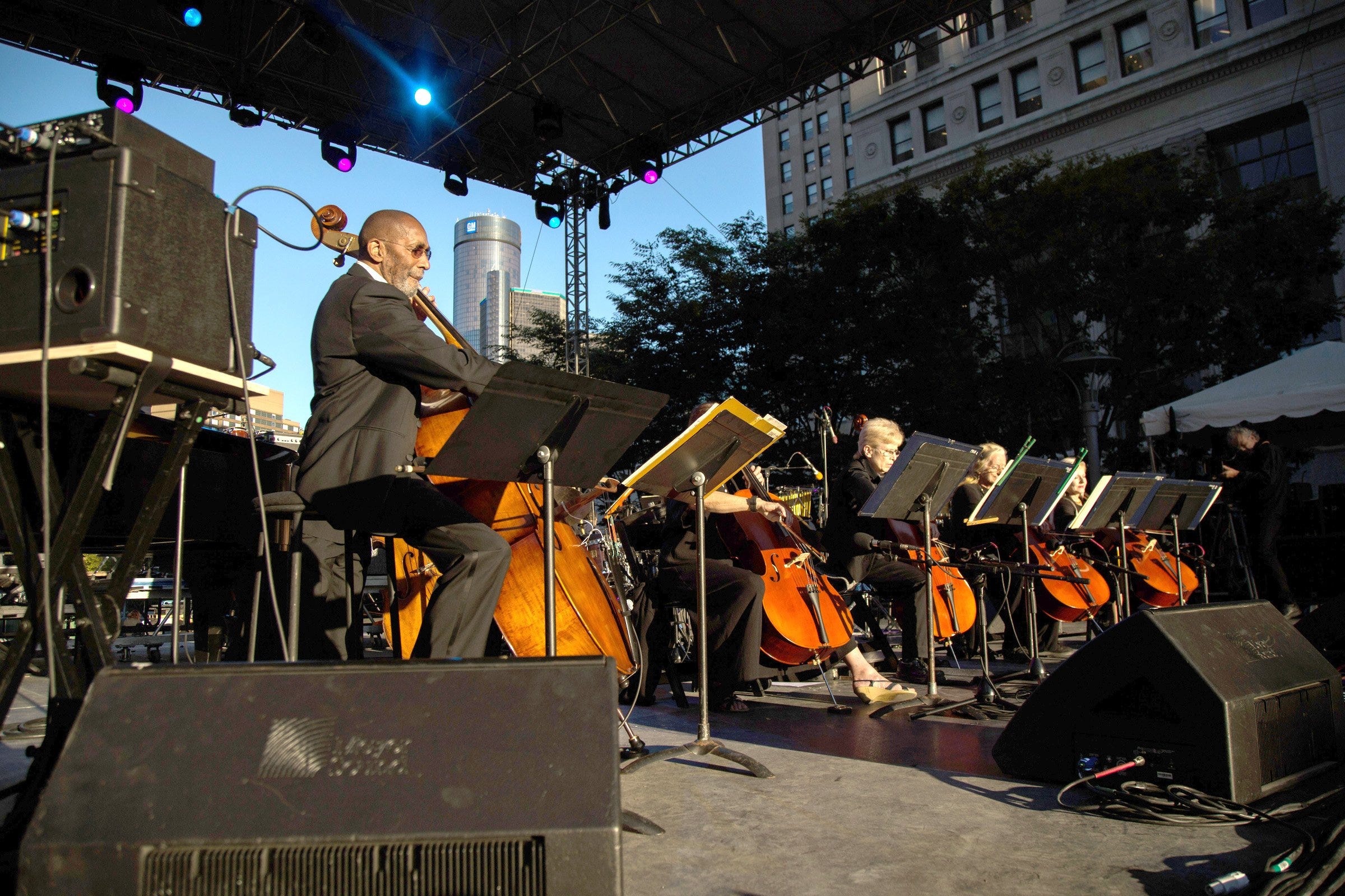 Detroit Jazz Festival, Friday night