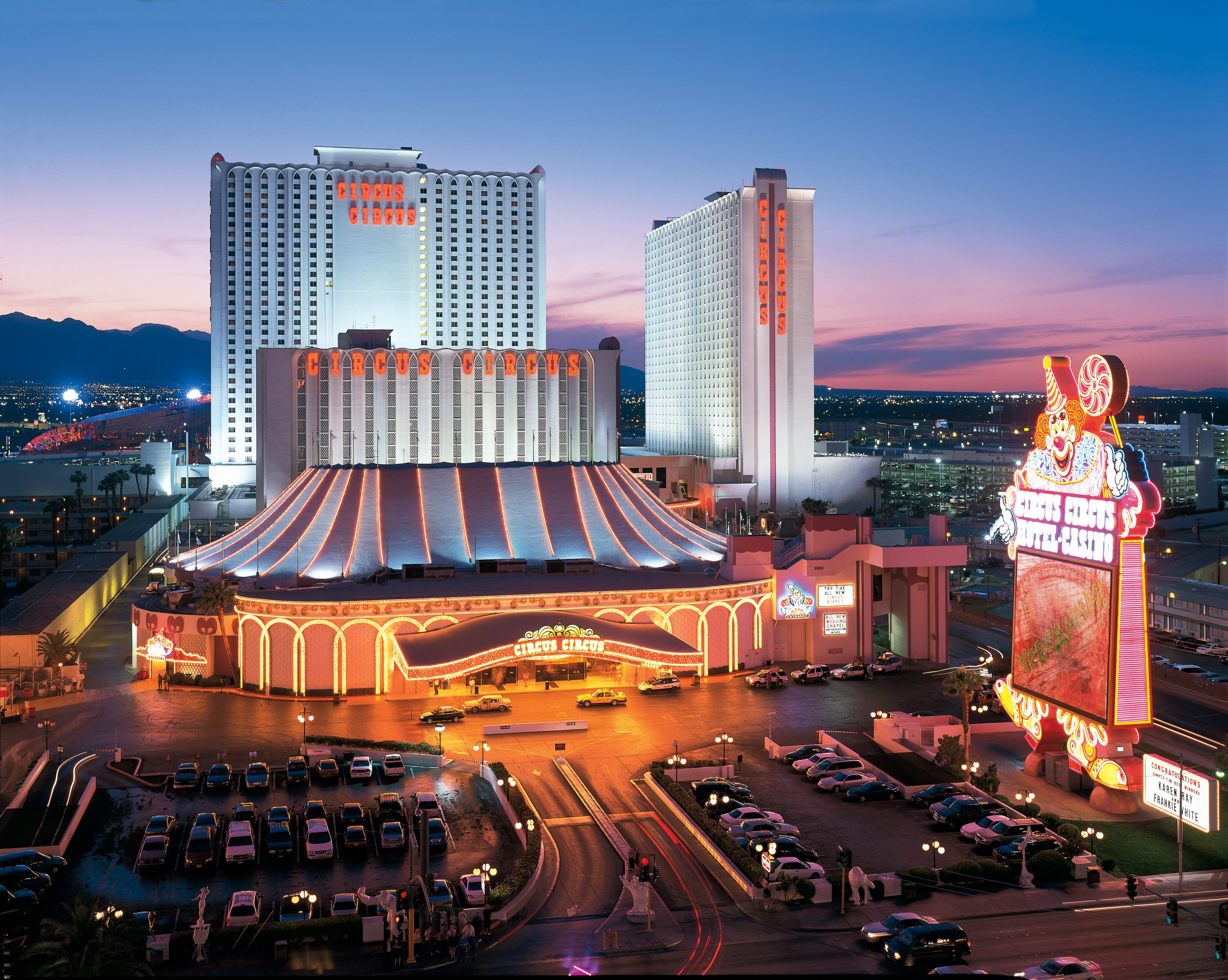 The 20 most popular hotels in Las Vegas