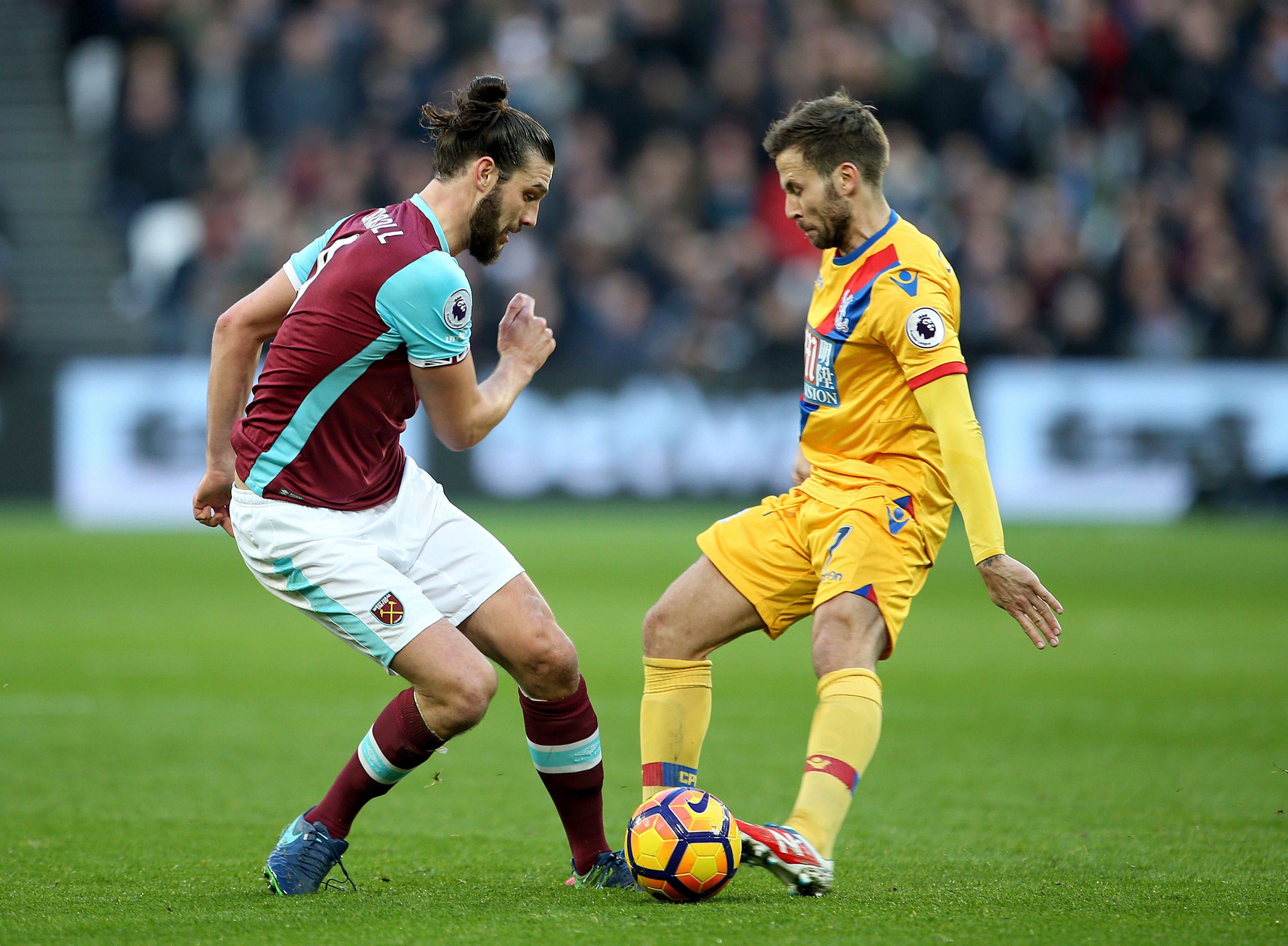West Ham copes without Payet to beat Crystal Palace 3-0