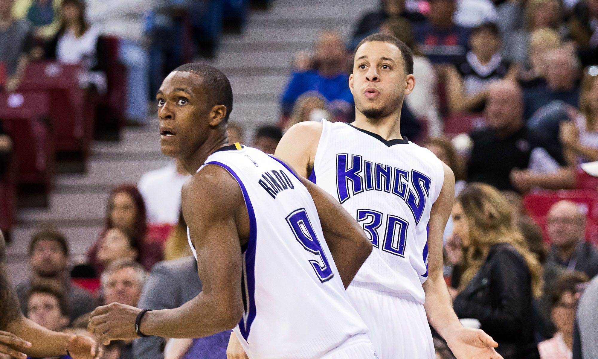 Seth Curry's perfect response to Rondo ripping Kings