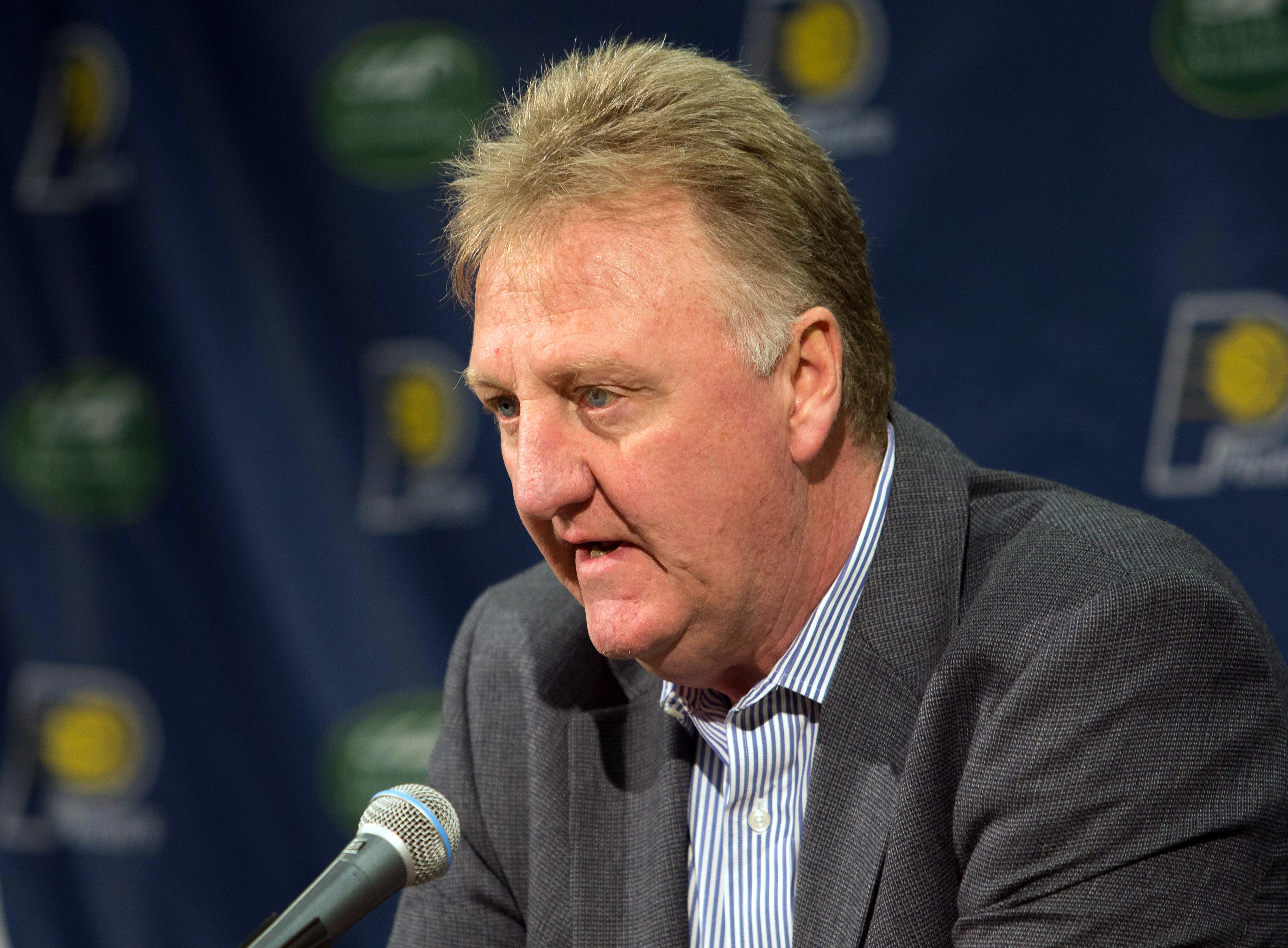 Larry Bird Q&A: "We want to keep Paul George"