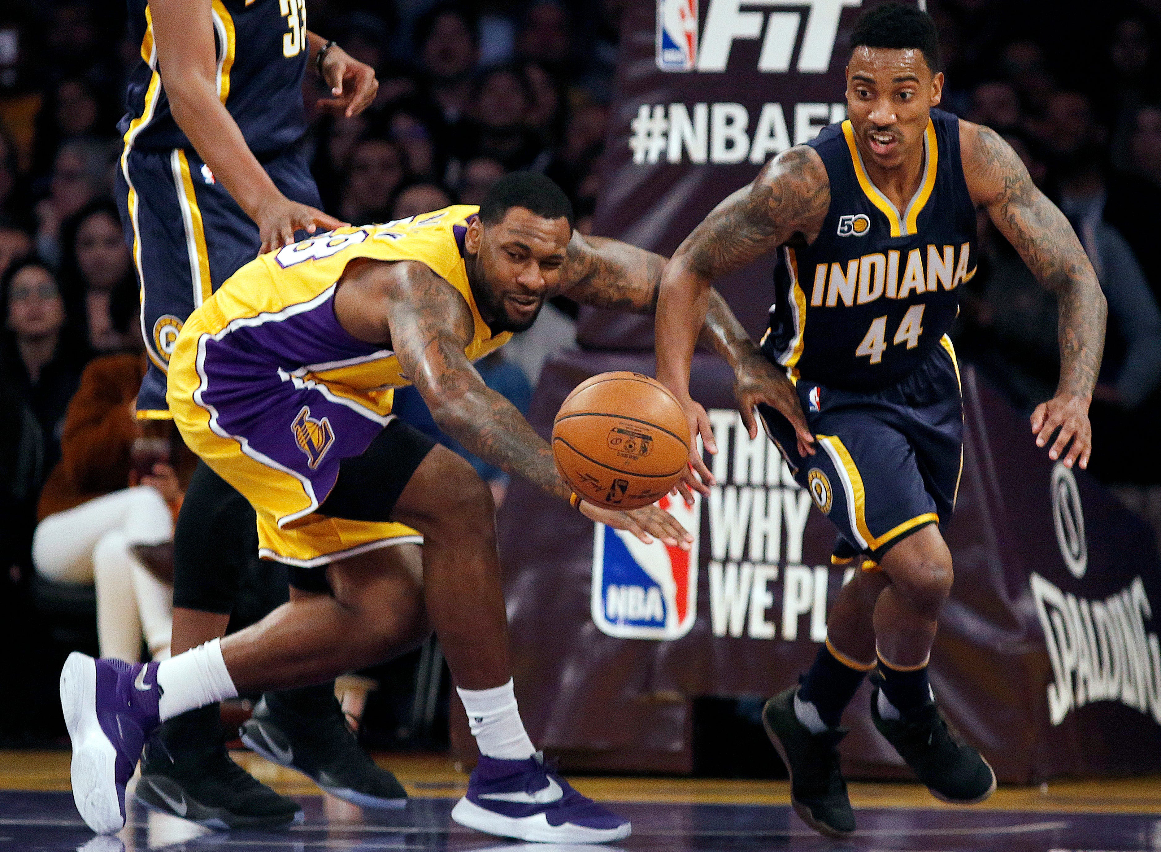 Williams, Young lead Lakers to 108-96 win over Pacers