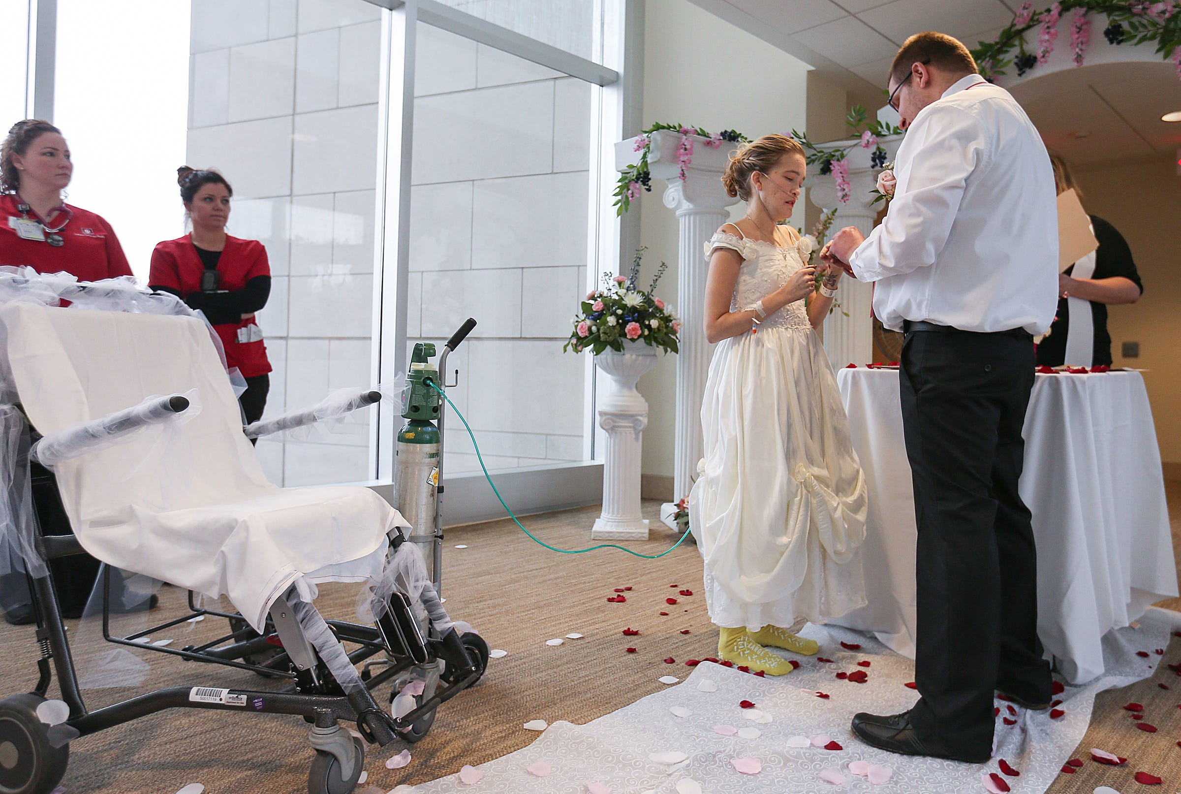 In sickness & health: Couple marries at IU hospital