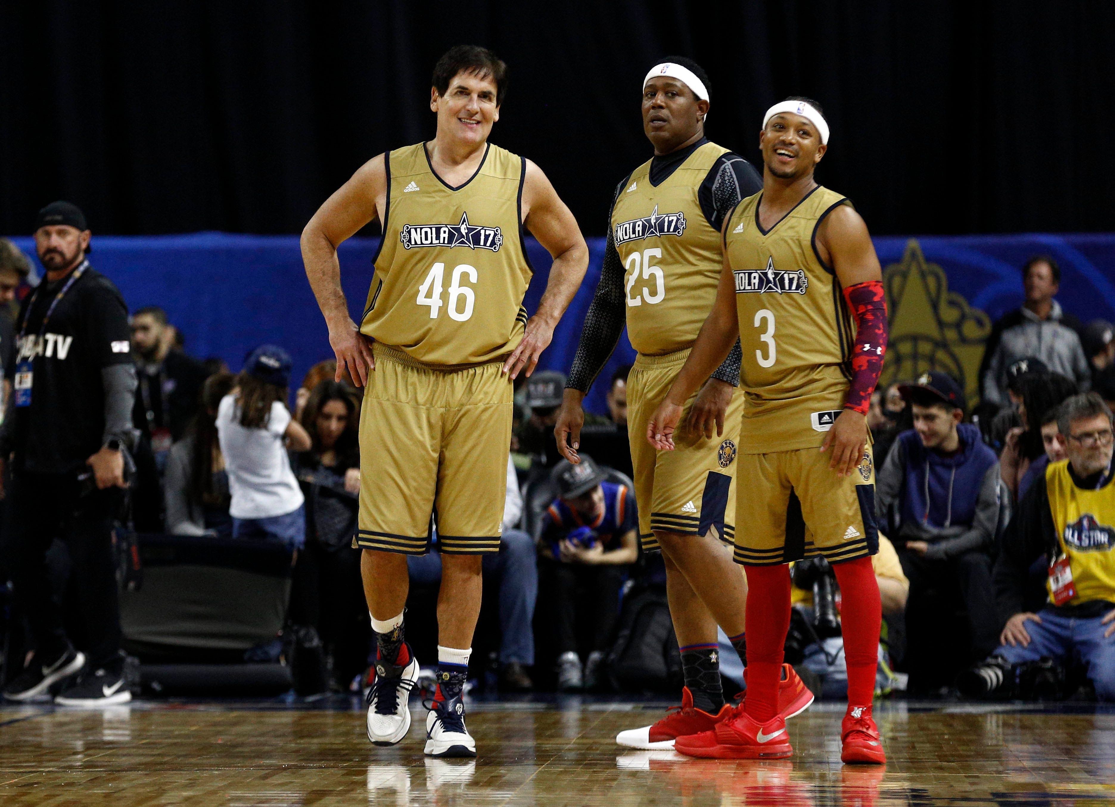 Mark Cuban takes jab at Trump by wearing No. 46 in NBA Celebrity Game