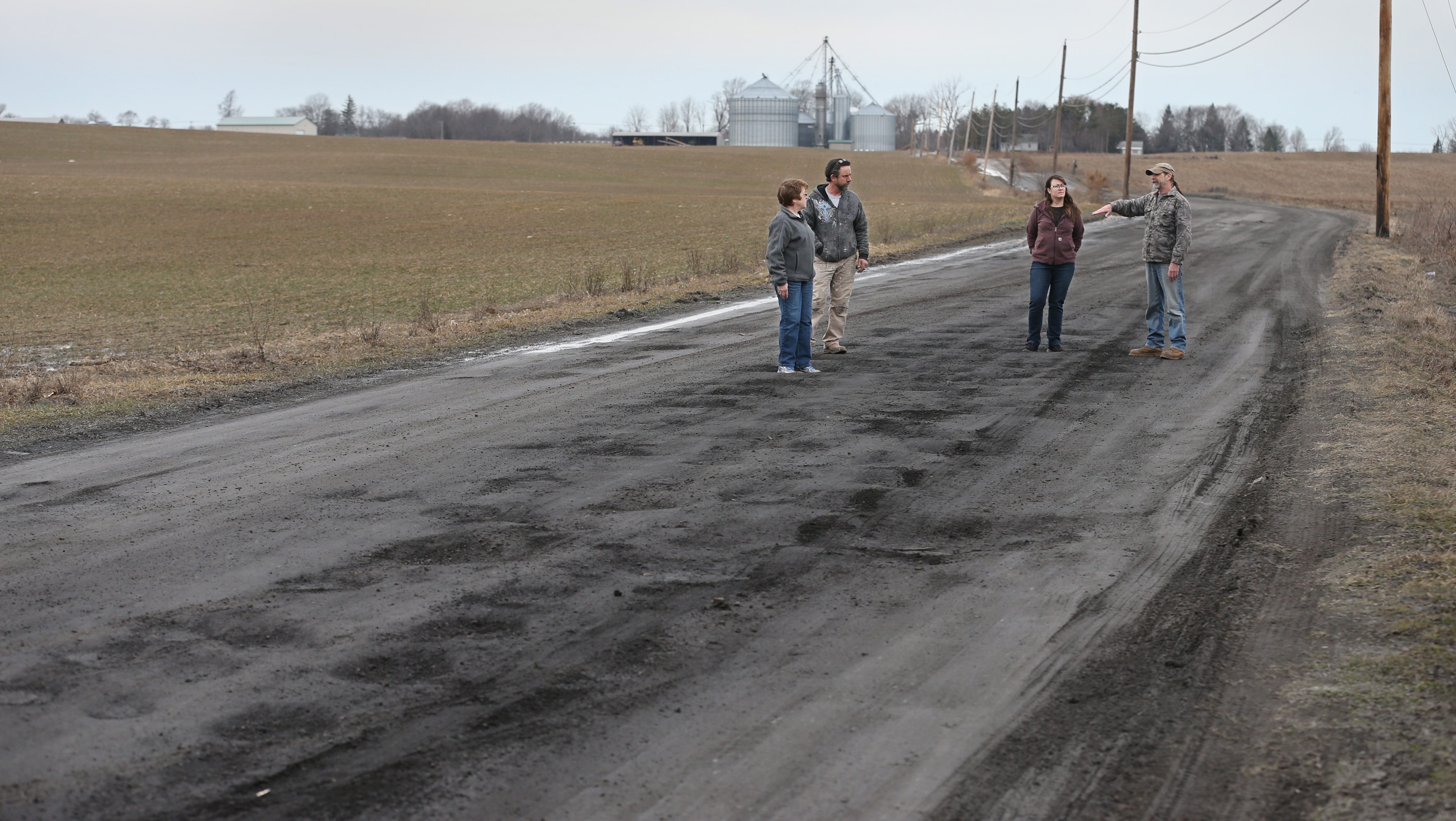 Chili residents battle town over repairs on bumpy Milewood Road