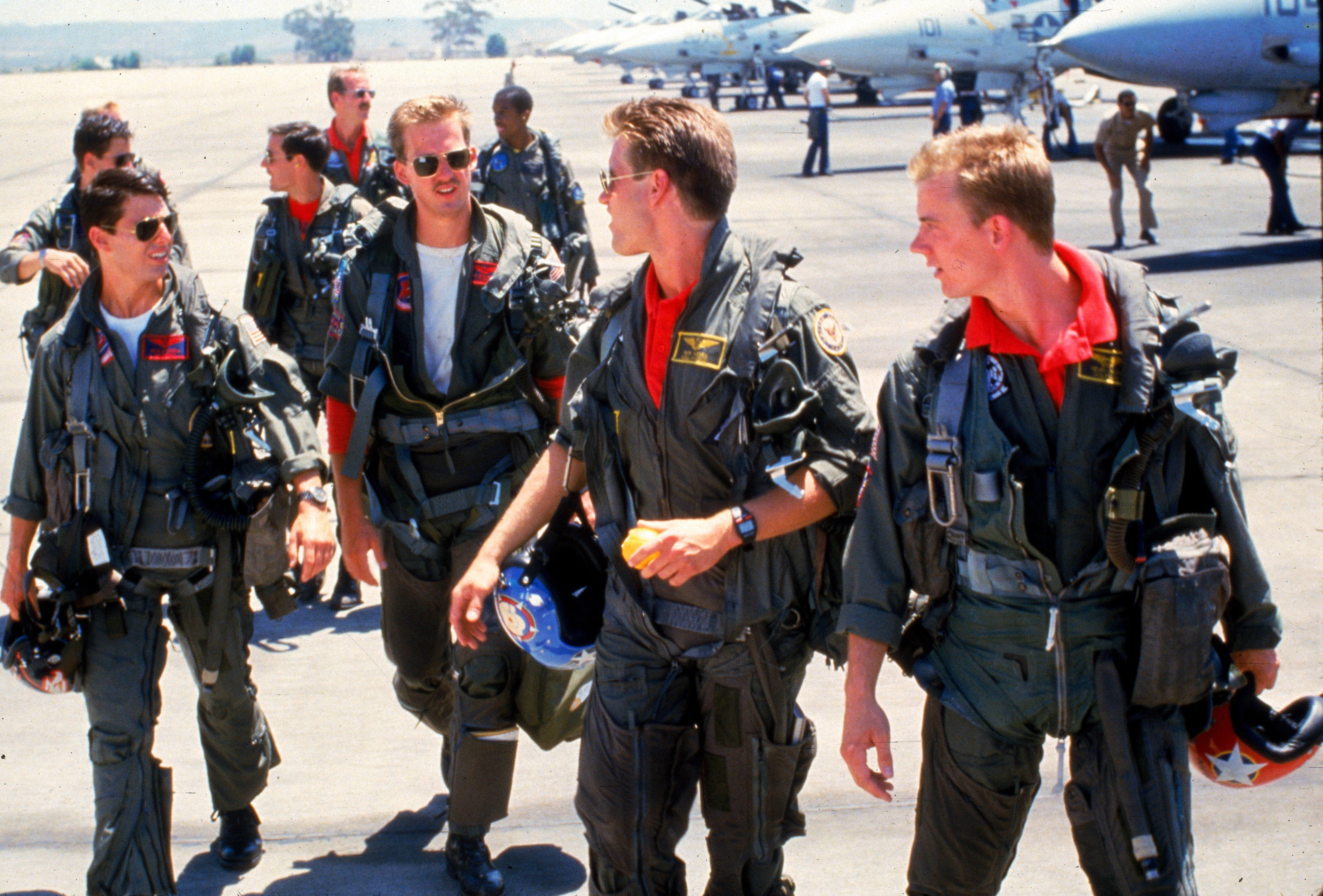 Top Gun Day Slider Beat Out Val Kilmer In Shirtless Volleyball Game
