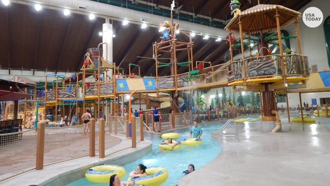 This Resort Has A Giant Water Park Inside