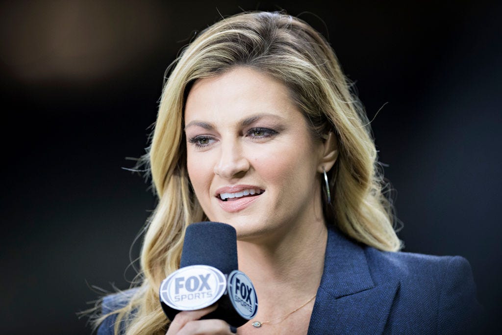 Erin Andrews On Foxs Nfl Coverage Expect Fake Crowd Noise Dont