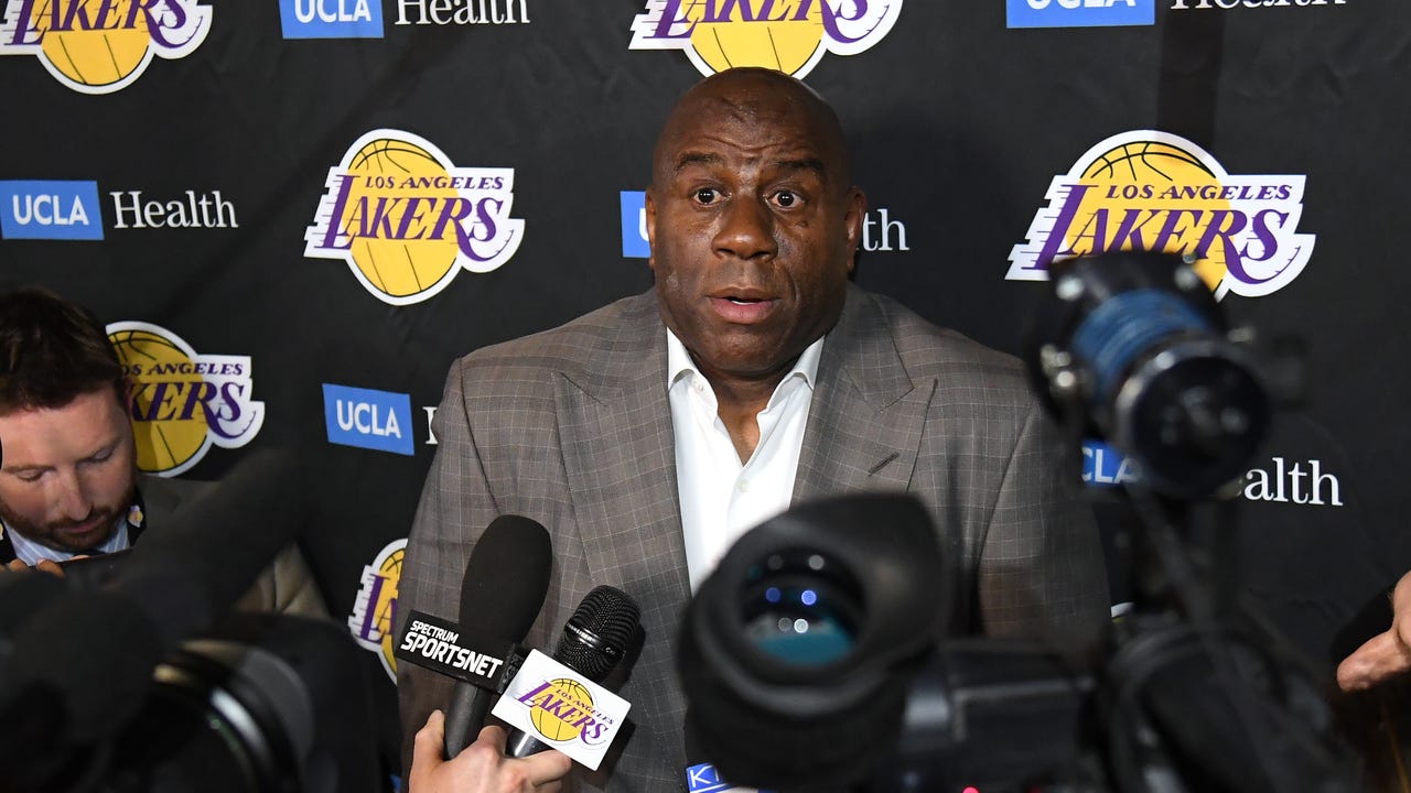 Magic Johnson speaks out about why he left Lakers, GM's betrayal