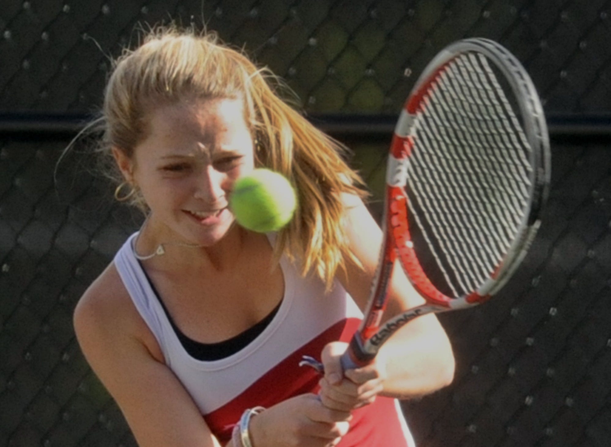 Asheville High sophomore Adrienne Haynes was the 2013 Citizen-Times All-WNC Girls Tennis Player of the Year.