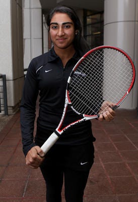 Ursuline's Mehvish Safdar is going to play tennis at Minnesota