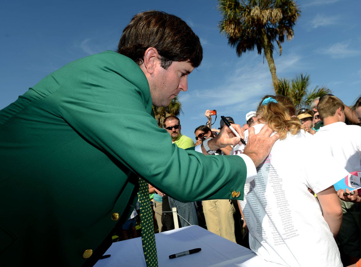 bubba watson tee time today