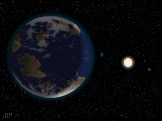 Super Earth planet