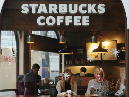 Appleton Coffee Shops on Patrons Sit At A Starbucks Coffee Shop On Dec  3 In London    Dan