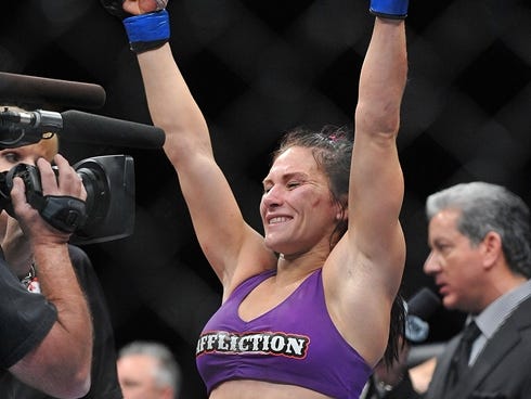  Zingano on Cat Zingano Reacts After Beating Miesha Tate During The Tuf 17 Finale