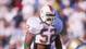 Ray Lewis of the Miami Hurricanes looks on during a game against the UCLA Bruins at the Rose Bowl in Los Angeles, California.